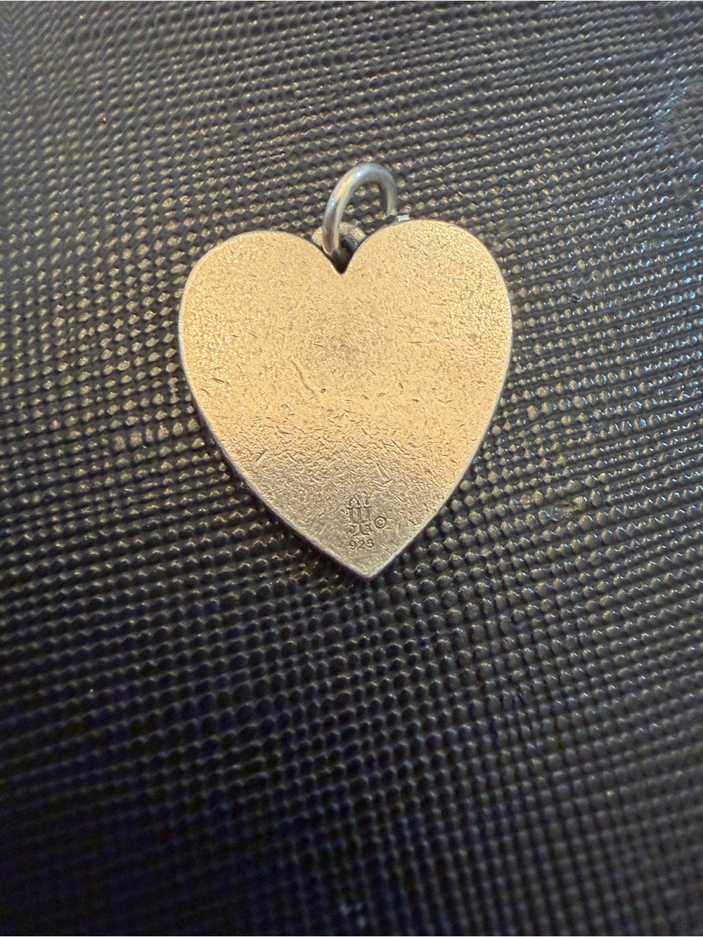 James Avery Heart Charm Pendant "Love is Patient Love is Kind" - Picture 2 of 3